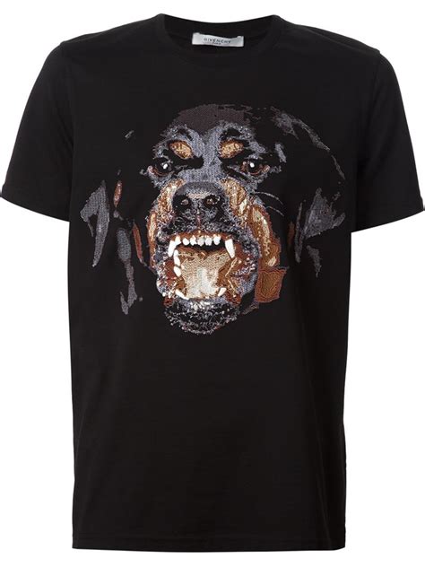 shirt met rottweiler givenchy|givenchy paris t shirt sale.